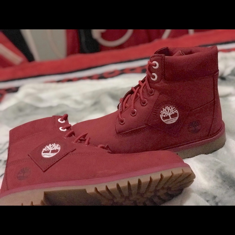 Timberland boots.